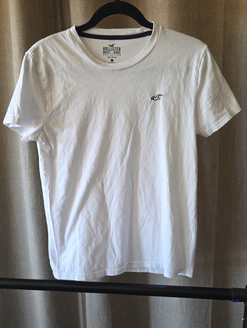 Hollister Must-Have Collection Graphic Tee White Small